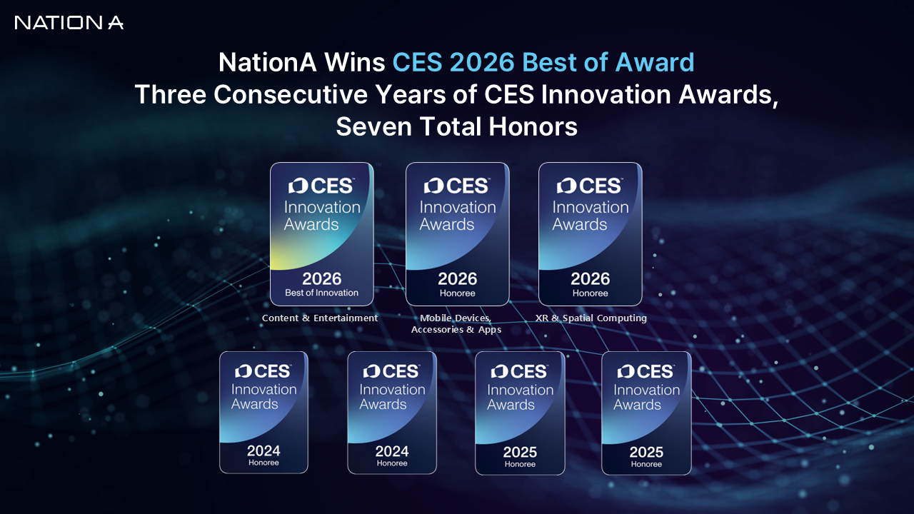 NationA Wins Three CES 2026 Innovation Awards, Including 'Best of ...