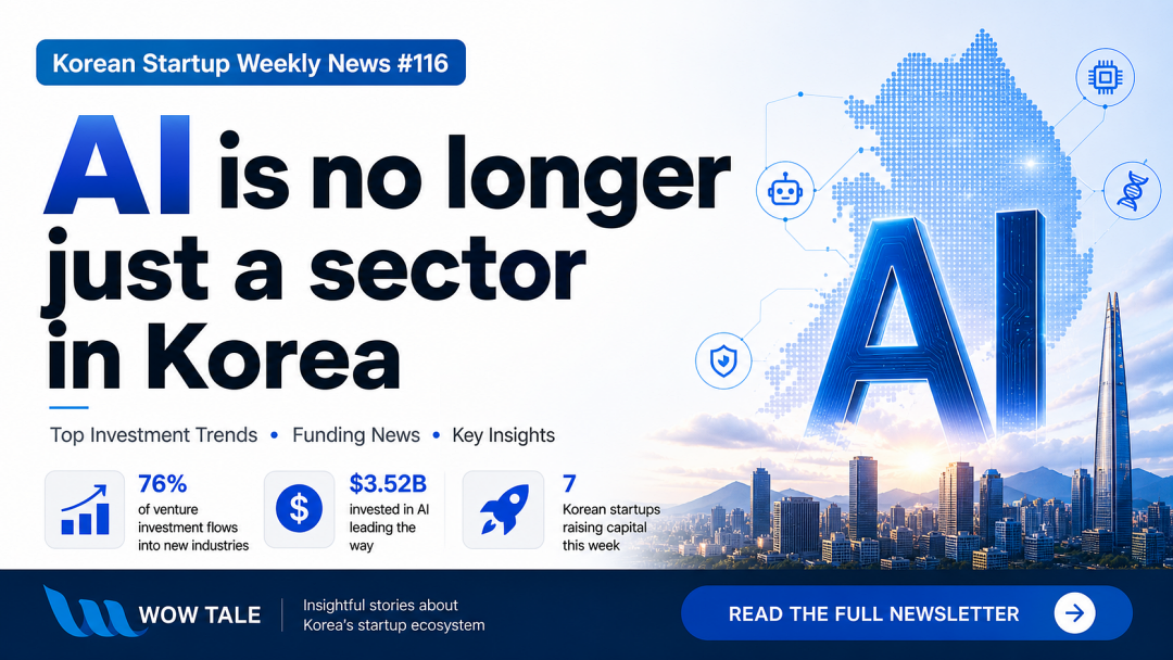 Korean Startup Weekly News #116